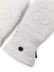 Goldbergh - embossed logo mittens