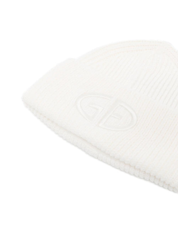 Goldbergh - ribbed knit embroidered logo hat