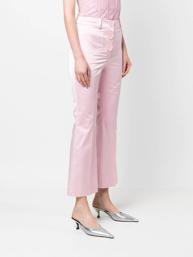 MOSCHINO - flared tailored trousers