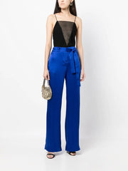 TOM FORD - satin wide-leg trousers