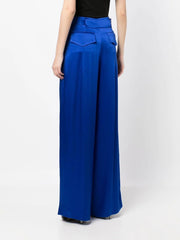 TOM FORD - satin wide-leg trousers