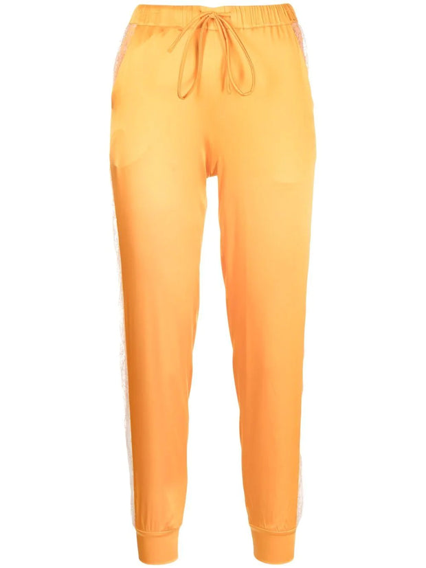 CARINE GILSON - tapered silk trousers