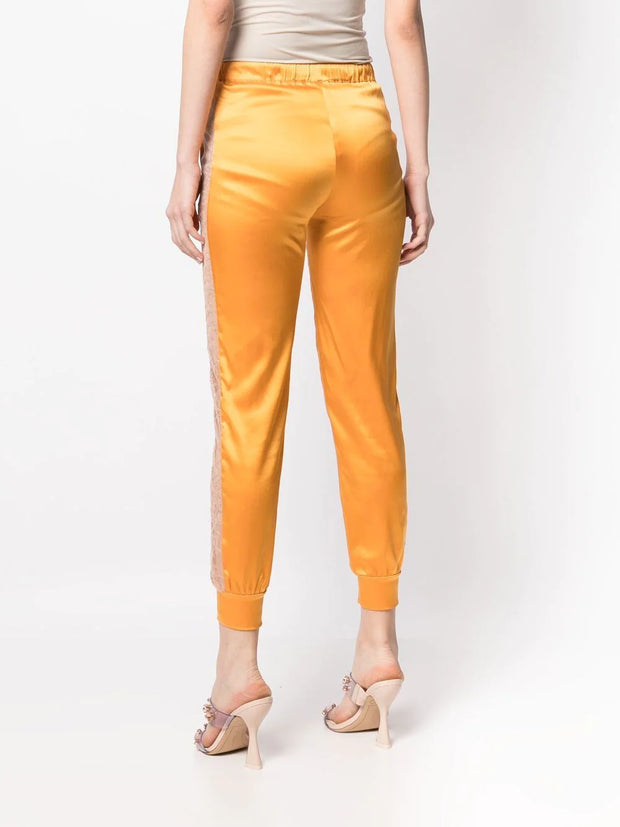 CARINE GILSON - tapered silk trousers
