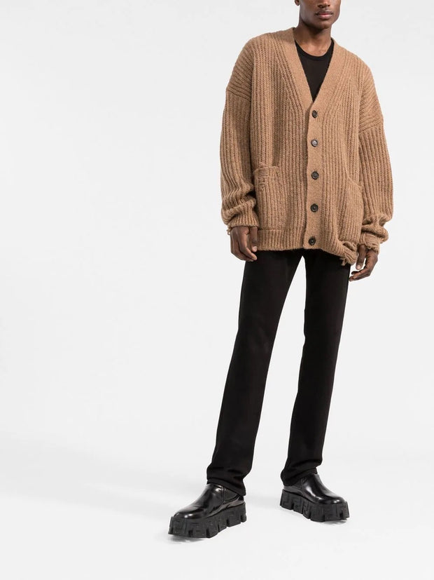 DSQUARED2 - ribbed-knit cardigan