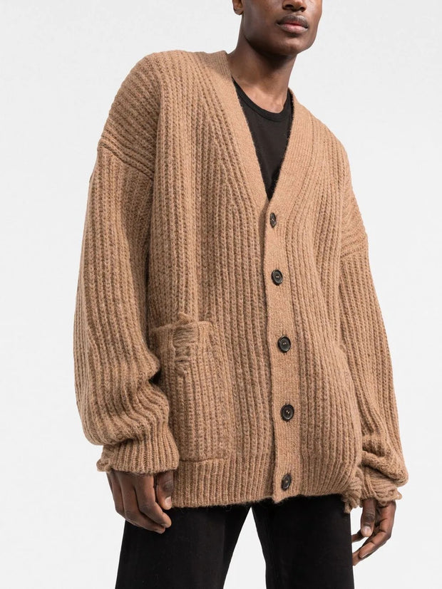 DSQUARED2 - ribbed-knit cardigan