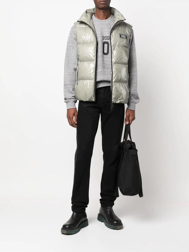 DSQUARED2 - padded zip-up gilet