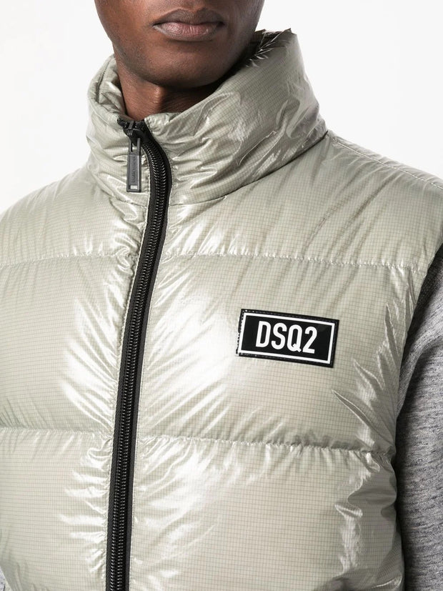 DSQUARED2 - padded zip-up gilet