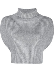 FABIANA FILIPPI - ribbed short sleeve knit top
