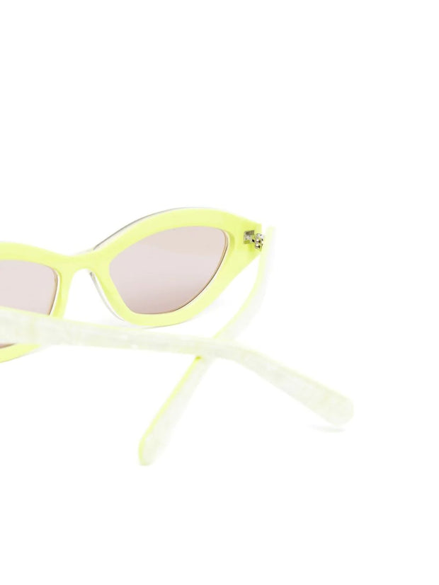 ZIMMERMANN - marble-print cat-eye sunglasses