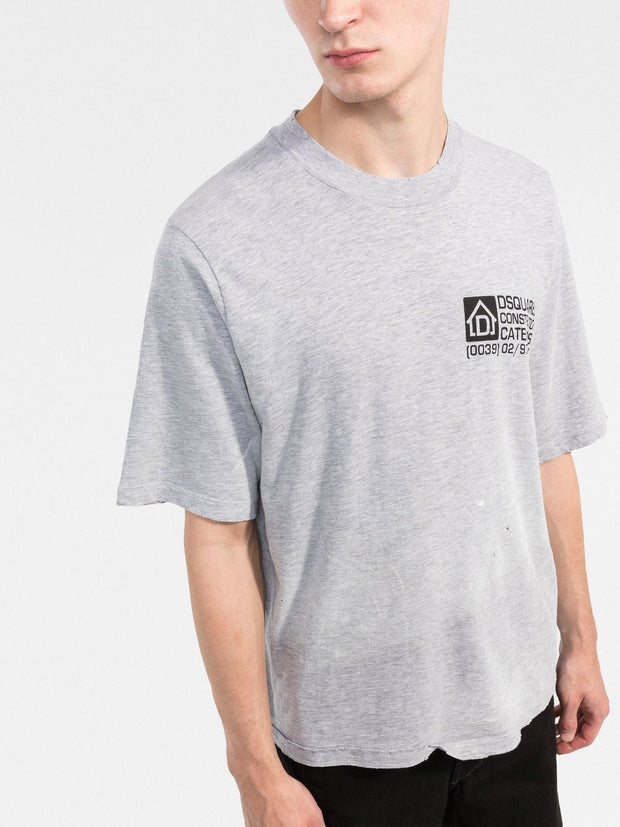 DSQUARED2 - logo-print short-sleeve T-shirt