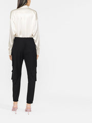 TOM FORD - pointed-collar long-sleeved shirt