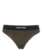 TOM FORD - logo-waistband thong