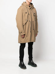 DSQUARED2 - drawstring-hooded parka coat