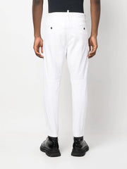 DSQUARED2 - logo-patch tapered trousers