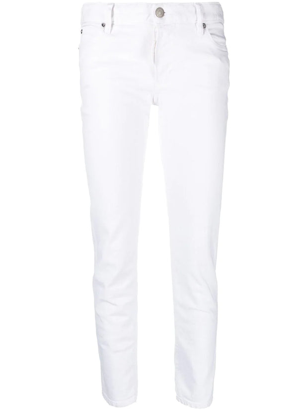 DSQUARED2 - White Bull skinny jeans