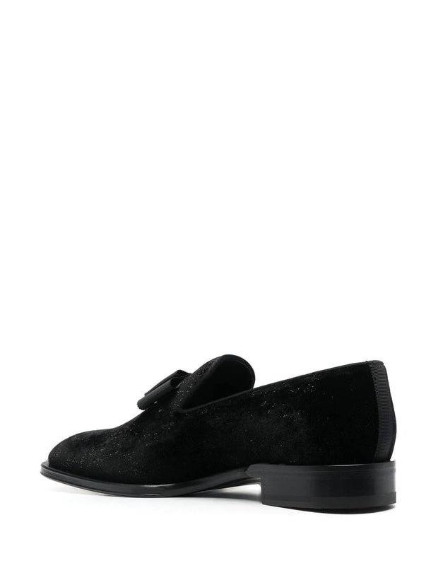 DSQUARED2 - almond-toe bow-detail loafers