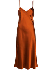 POLO RALPH LAUREN - mulberry silk dress
