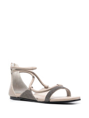 FABIANA FILIPPI - 10mm open-toe crystal-embellished sandals