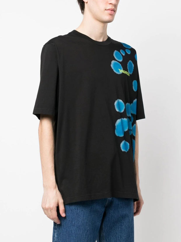 DSQUARED2 - abstract-print logo T-shirt