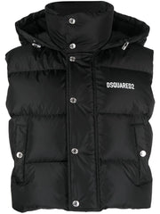 DSQUARED2 - logo-print padded vest