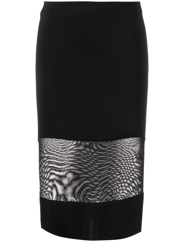 TOM FORD - panelled pencil skirt