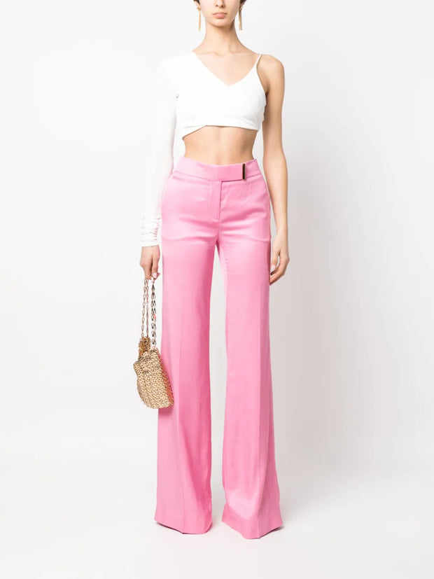 TOM FORD - high-rise wide-leg trousers