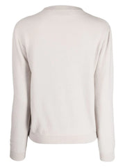 Roma Cashmere Jumper - Snow Melt