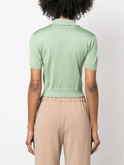 Ralph Lauren Collection - embroidered-logo knitted polo top