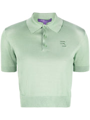 Ralph Lauren Collection - embroidered-logo knitted polo top