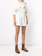 Zimmermann double-breasted playsuit