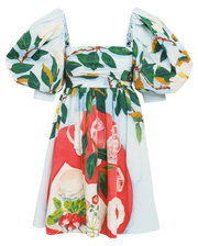 OSCAR DE LA RENTA - printed short dress