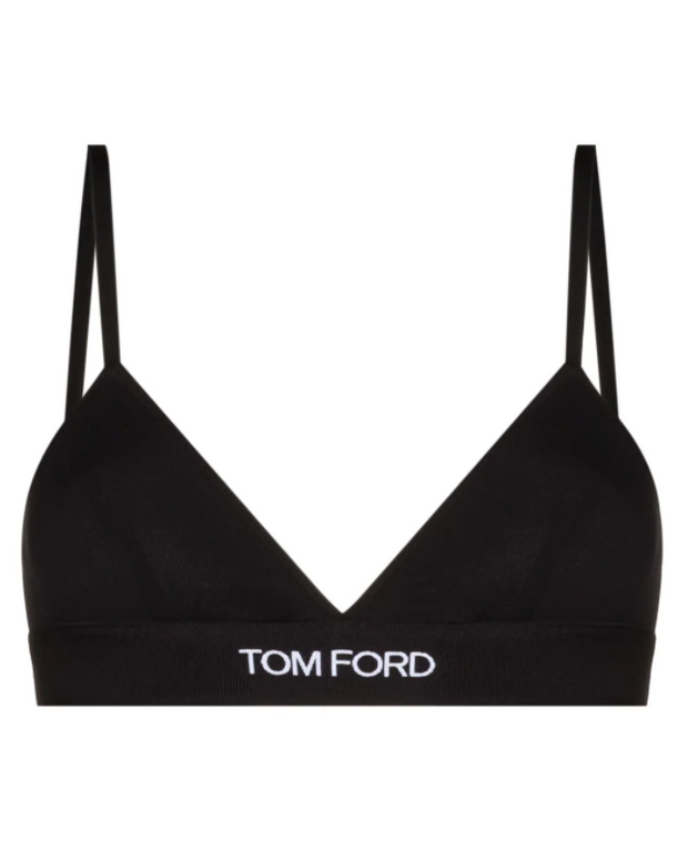 TOM FORD - logo waistband bra