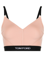 TOM FORD - signature logo cropped tank top