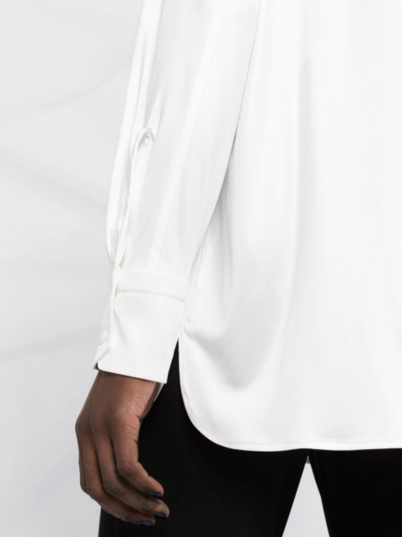 TOM FORD - long-sleeve button-fastening shirt